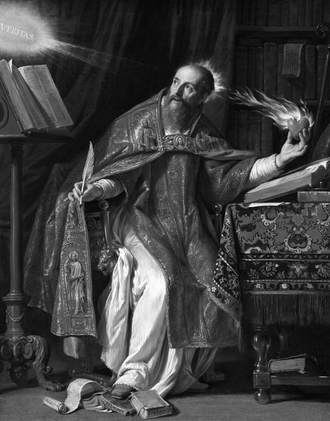 Portrait of Augustine of Hippo