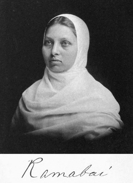 Portrait of Pandita Ramabai